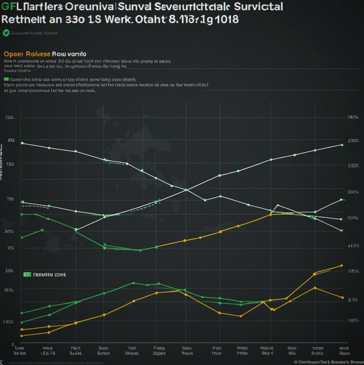 Player retention graph comparing LFG group survival rate at 34 percnet versus OpenRaid group retention at 91 percent over sixteen weeks